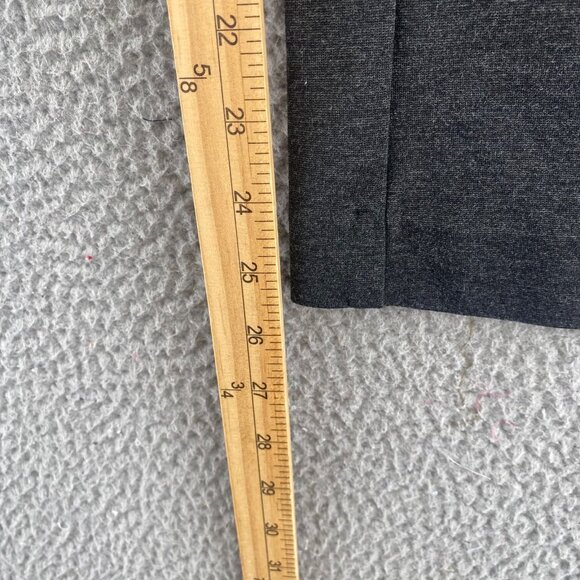 Chicos Pants Womens 2 US 12 Short Gray Fabulously Slimming Ponte Pull On Stretch - Picture 10 of 13